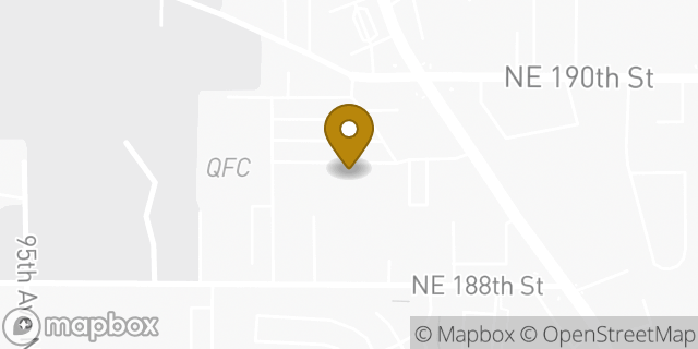 Map showing the location of Subway in Bothell, WA 98011