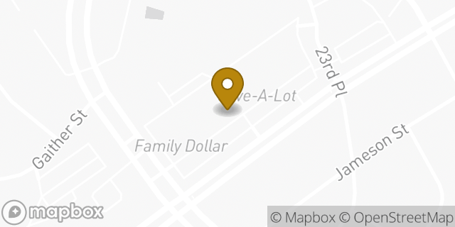 Map showing the location of Subway in Temple Hills, MD 20748