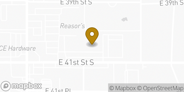Map showing the location of Whole Foods Market in Tulsa, OK 74105