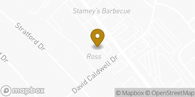 Map showing the location of Amazon Locker - Oisin in Greensboro, NC 27408