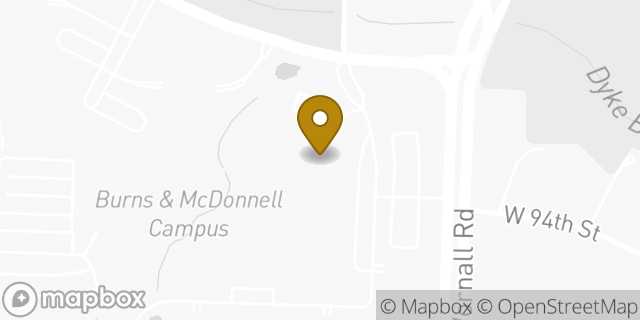 Map showing the location of Mackids Learning Academy in Kansas City, MO 64114
