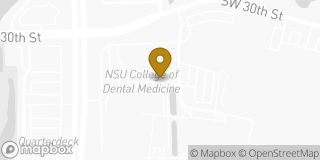 Map showing the location of Starbucks in Davie, FL 33314