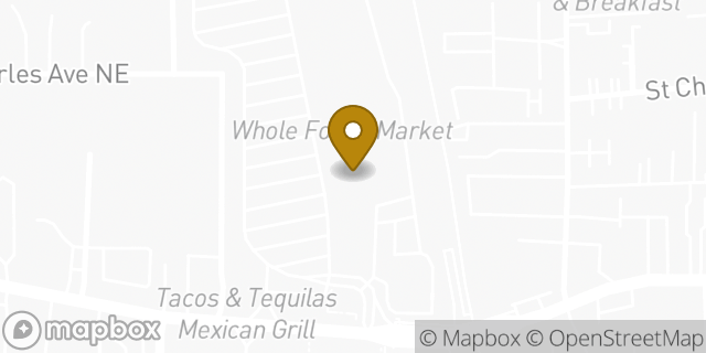 Map showing the location of TJ Maxx in Atlanta, GA 30308