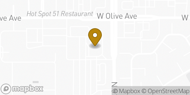 Map showing the location of CVS Pharmacy in Glendale, AZ 85302