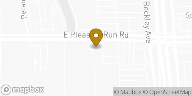Map showing the location of Enterprise Rent-A-Car in Desoto, TX 75115