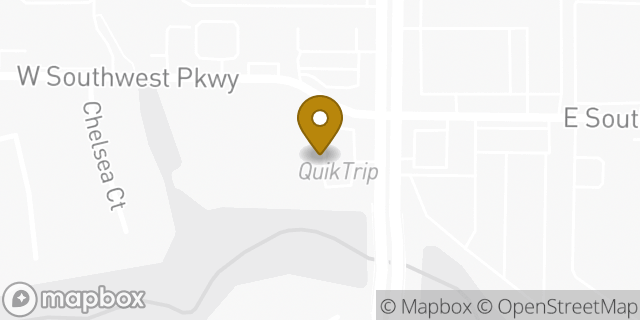 Map showing the location of QuikTrip in Lewisville, TX 75067