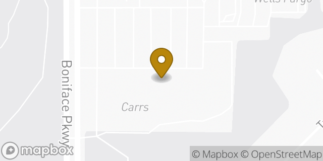 Map showing the location of Starbucks in Anchorage, AK 99504