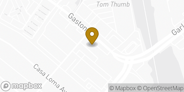 Map showing the location of The UPS Store in Dallas, TX 75214