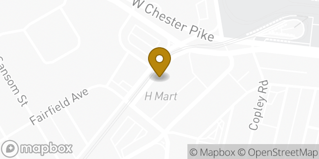Map showing the location of Coinme in Upper Darby, PA 19082