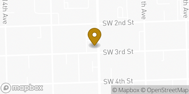 Map showing the location of Amazon Locker - Antecedent in Miami, FL 33130