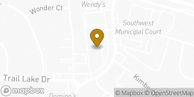Map showing the location of Amazon Locker - Christa in FORT WORTH, TX 76133