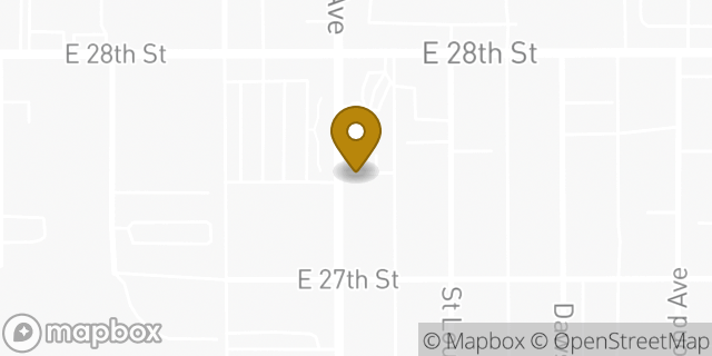 Map showing the location of Enterprise Rent-A-Car in Signal Hill, CA 90755