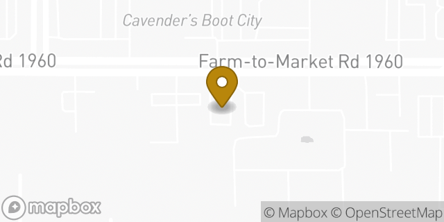 Map showing the location of Amazon Locker - Wallace in Humble, TX 77338