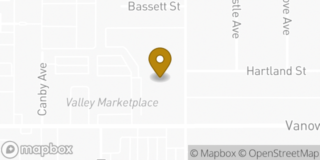 Map showing the location of Coinme in Reseda, CA 91335