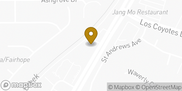 Map showing the location of KinderCare in Buena Park, CA 90621