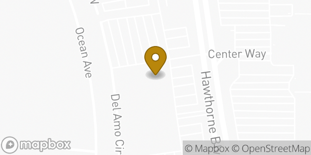 Map showing the location of Walmart Garden Center in Torrance, CA 90503