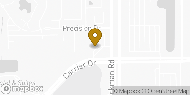 Map showing the location of Amazon Locker - Maddi in Orlando, FL 32819