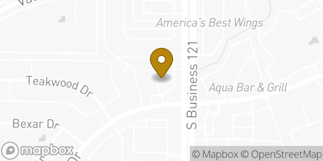 Map showing the location of ATM 7ELEVEN-FCTI in Lewisville, TX 75067