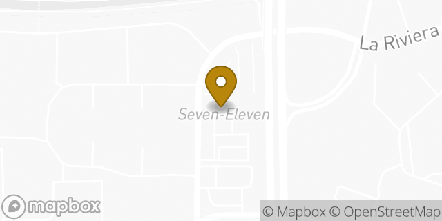Map showing the location of 7-Eleven in Sacramento, CA