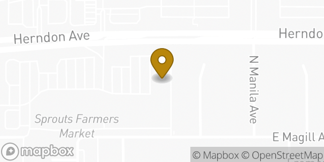 Map showing the location of Baskin-Robbins in Clovis, CA 93612