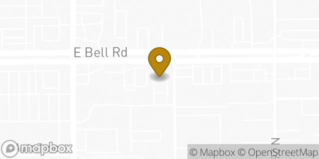 Map showing the location of McDonald's in Phoenix, AZ 85032