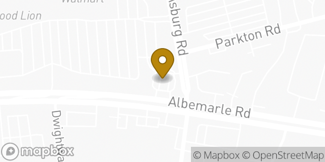 Map showing the location of Amazon Locker - Tera in Charlotte, NC 28227