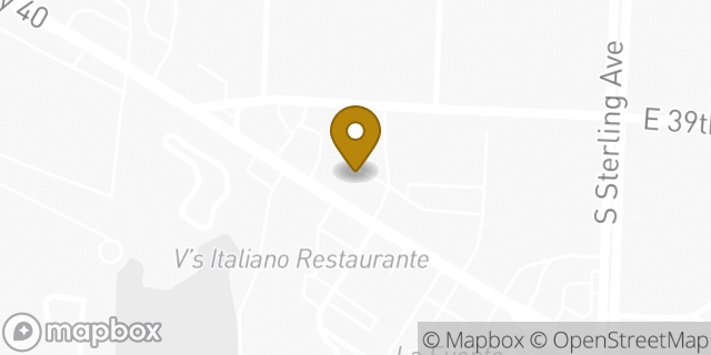 Map showing the location of Subway in Independence, MO 64055