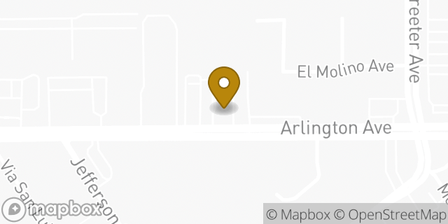 Map showing the location of McDonald's in Riverside, CA 92504