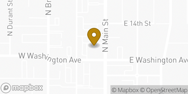 Map showing the location of Chase Bank in Santa Ana, CA 92701