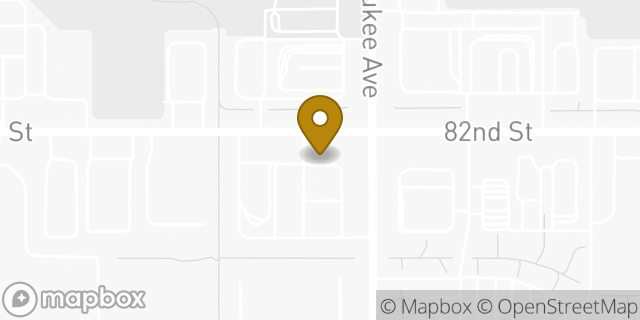 Map showing the location of Chase Bank in Lubbock, TX 79424