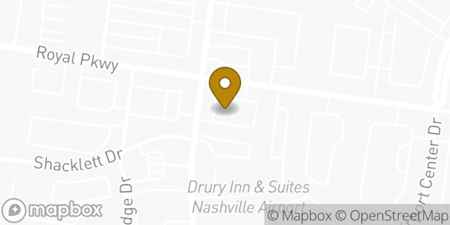 Map showing the location of McDonald's in Nashville, TN 37214