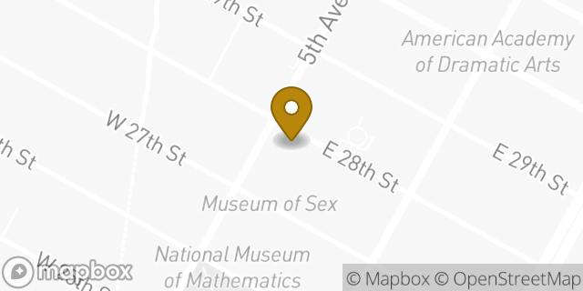 Map showing the location of The UPS Store in New York, NY 10016