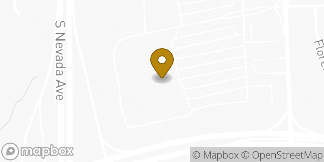 Map showing the location of Penske Truck Rental in Colorado Springs, CO 80906