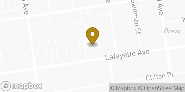 Map showing the location of Amazon Locker - Exit in Brooklyn, NY 11205