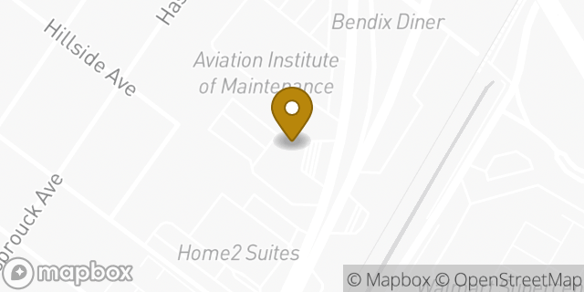 Map showing the location of Amazon Locker - Yelena in Hasbrouck Heights, NJ 07604