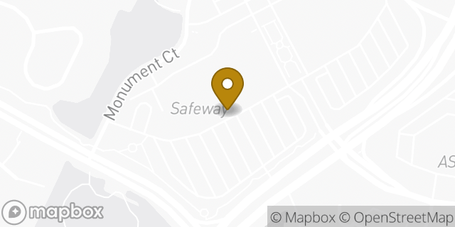 Map showing the location of Amazon Locker - Giovanna in Fairfax, VA 22033