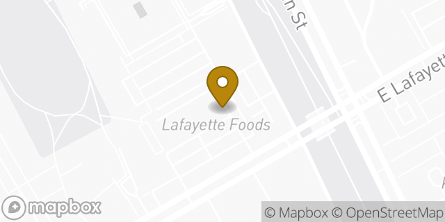 Map showing the location of Amazon Locker - Alsap in Detroit, MI 48207