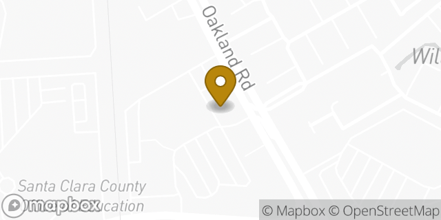 Map showing the location of The UPS Store in San Jose, CA 95131