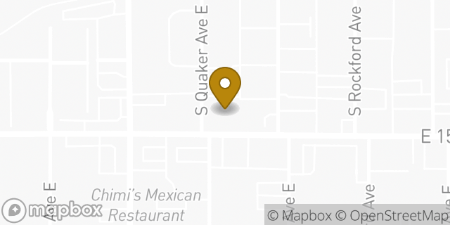 Map showing the location of Lululemon Athletica in Tulsa, OK 74120