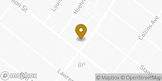 Map showing the location of Dunkin' in Hasbrouck Heights, NJ 07604