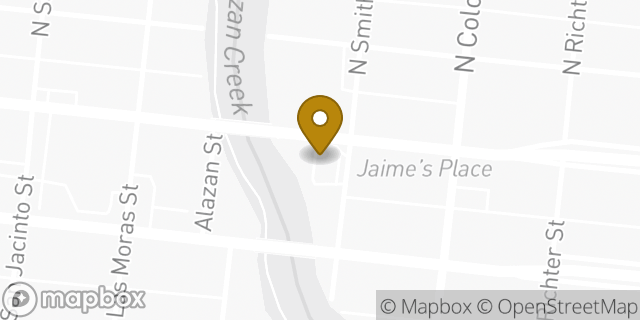Map showing the location of Amazon Locker - Expectancy in San Antonio, TX 78207