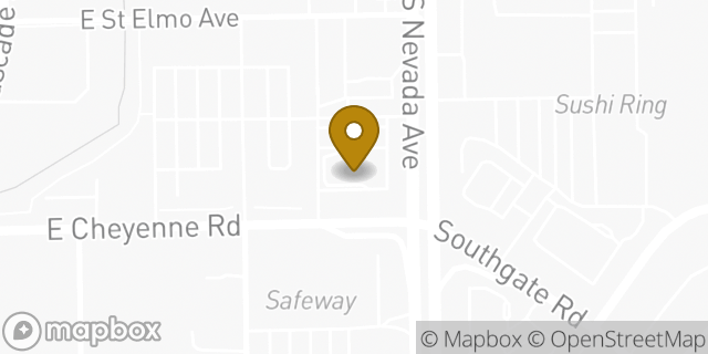 Map showing the location of McDonald's in Colorado Springs, CO 80905