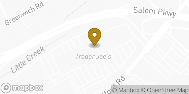 Map showing the location of Trader Joe's in Winston-Salem, NC 27103