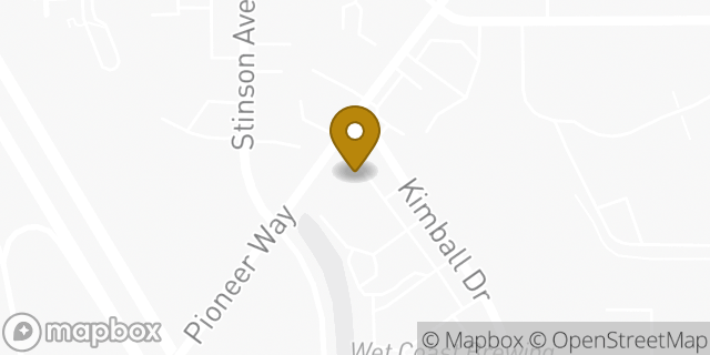 Map showing the location of Starbucks in Gig Harbor, WA 98335