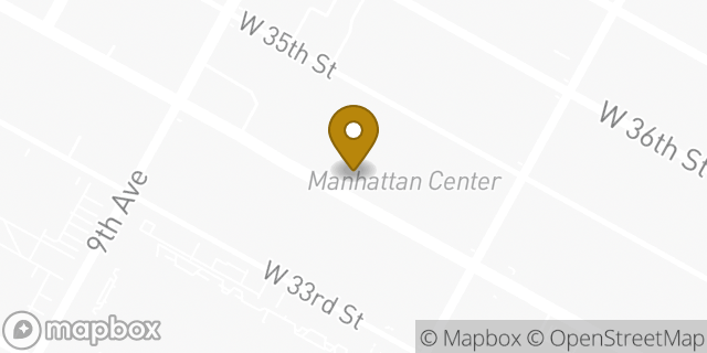 Map showing the location of Hertz in New York, NY 10001