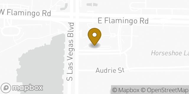 Map showing the location of Subway in Las Vegas, NV 89109