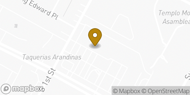 Map showing the location of AutoZone Auto Parts in Austin, TX 78745