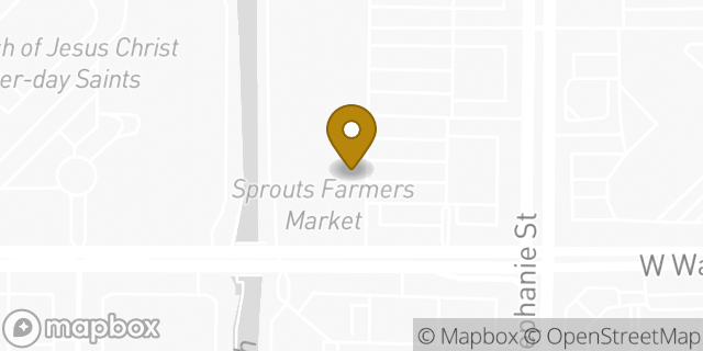 Map showing the location of Sprouts Farmers Market in Henderson, NV 89014