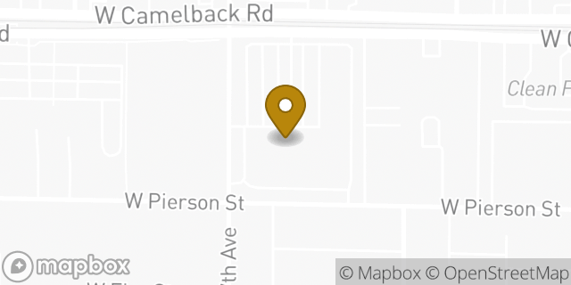 Map showing the location of Planet Fitness in Phoenix, AZ 85015