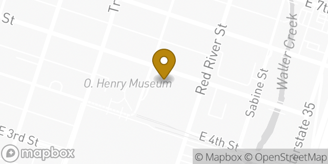 Map showing the location of Starbucks in Austin, TX 78701